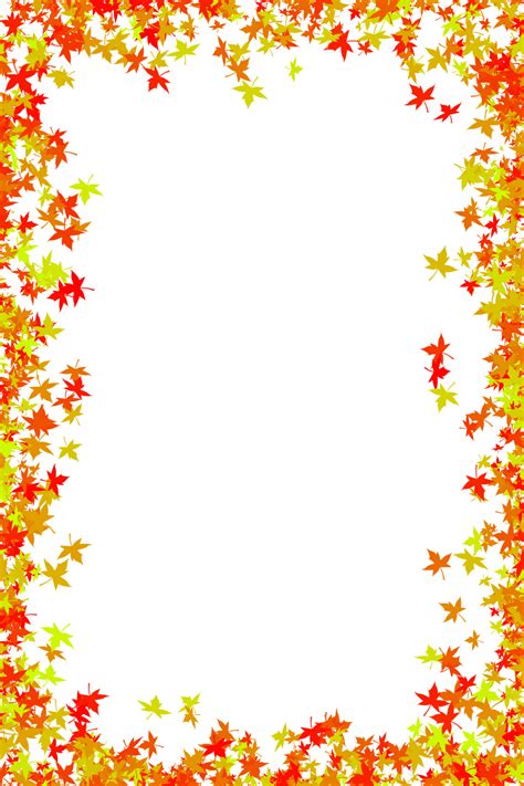 fall border clipart